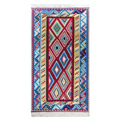 Alfombra vintage persa Shiraz Kilim
