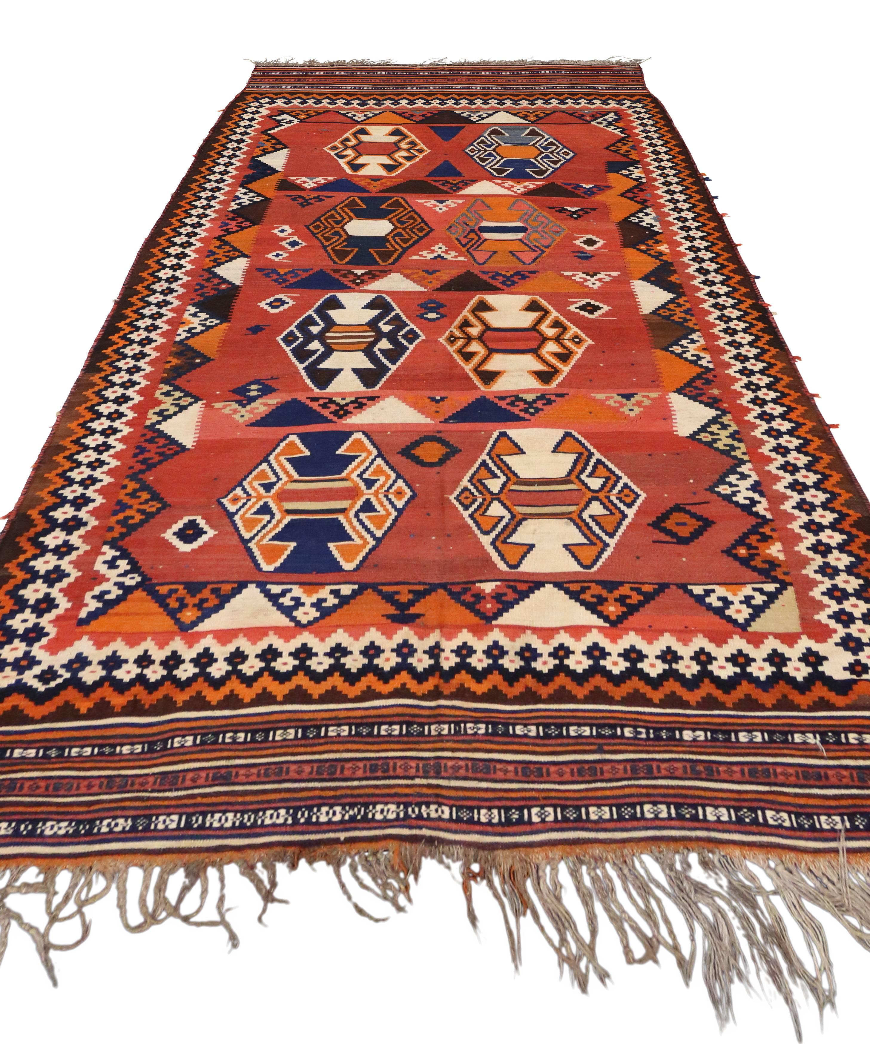 tribal kilim rug