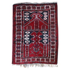 Tapis persan Shiraz vintage 2'3" x 2'11"