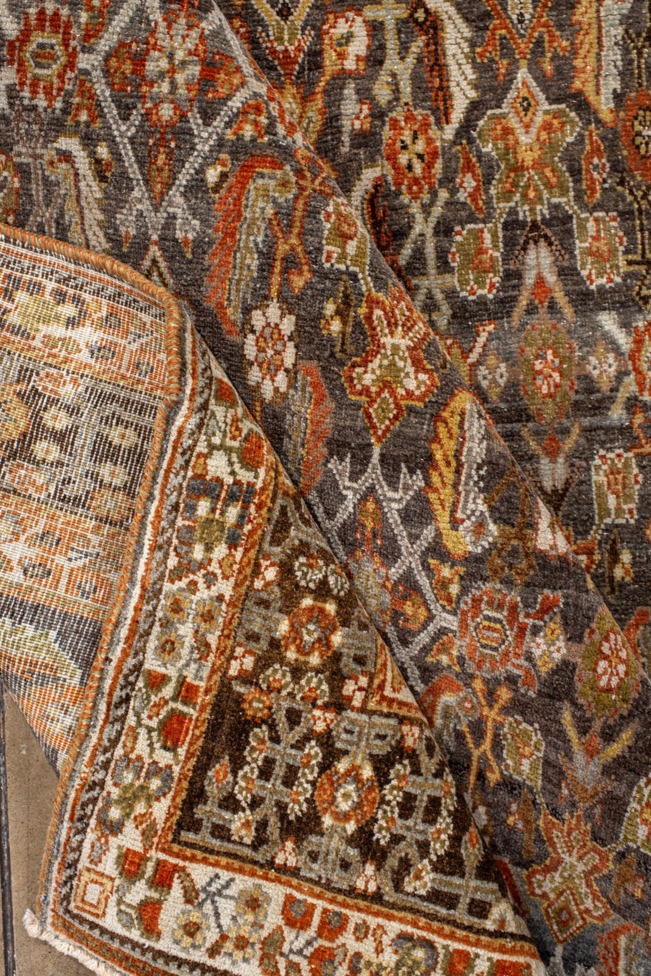 Vintage Persian Shiraz Rug For Sale 2