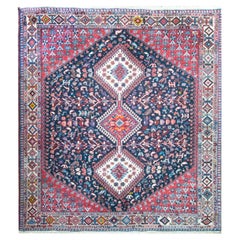 Vintage Persian Shiraz Rug