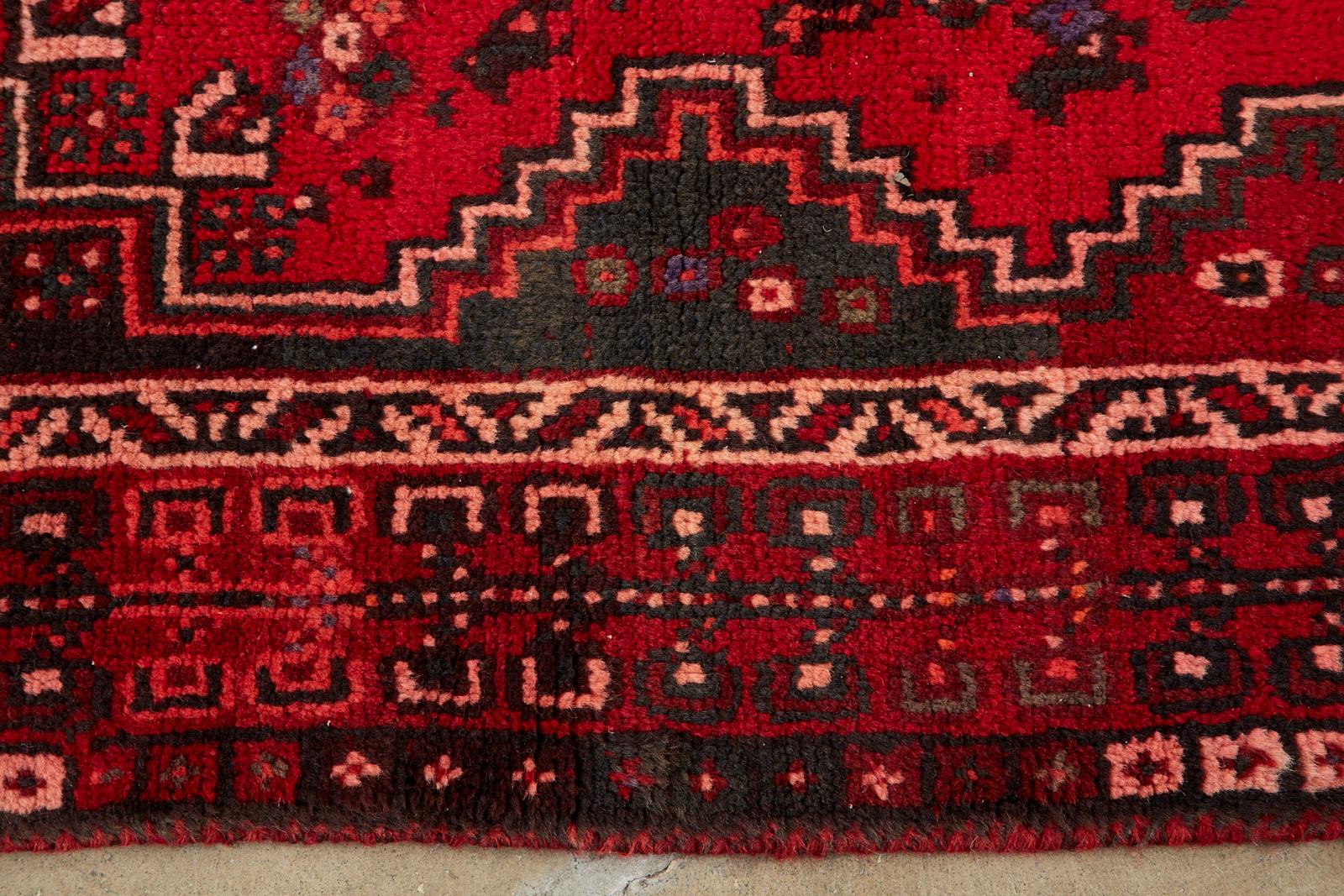 Vintage Persian Shiraz Tribal Rug or Carpet 6