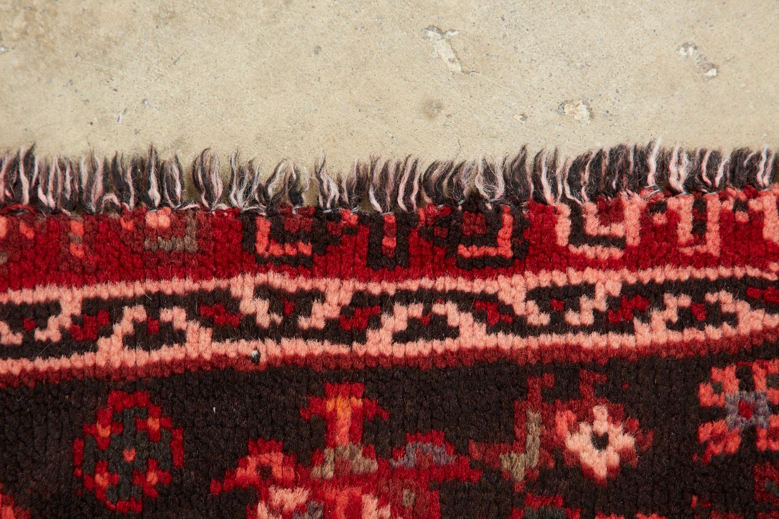 Vintage Persian Shiraz Tribal Rug or Carpet 9