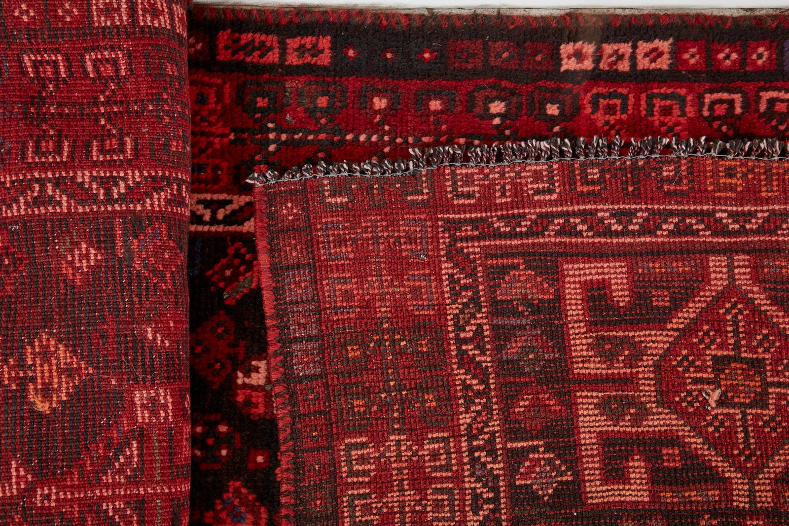 Vintage Persian Shiraz Tribal Rug or Carpet 15