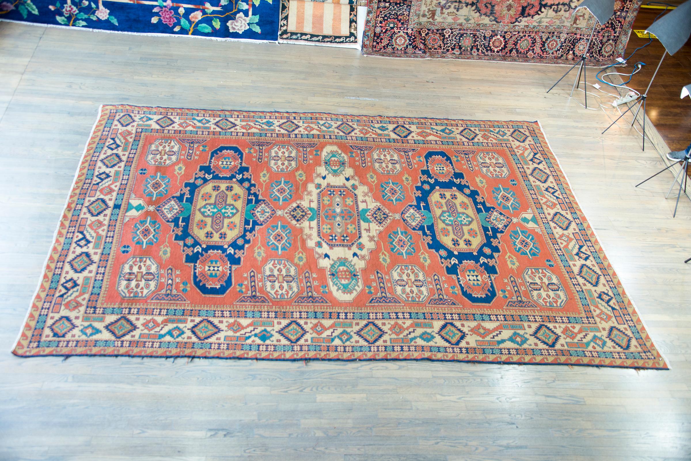 Vintage Persian Soumak Rug For Sale 7