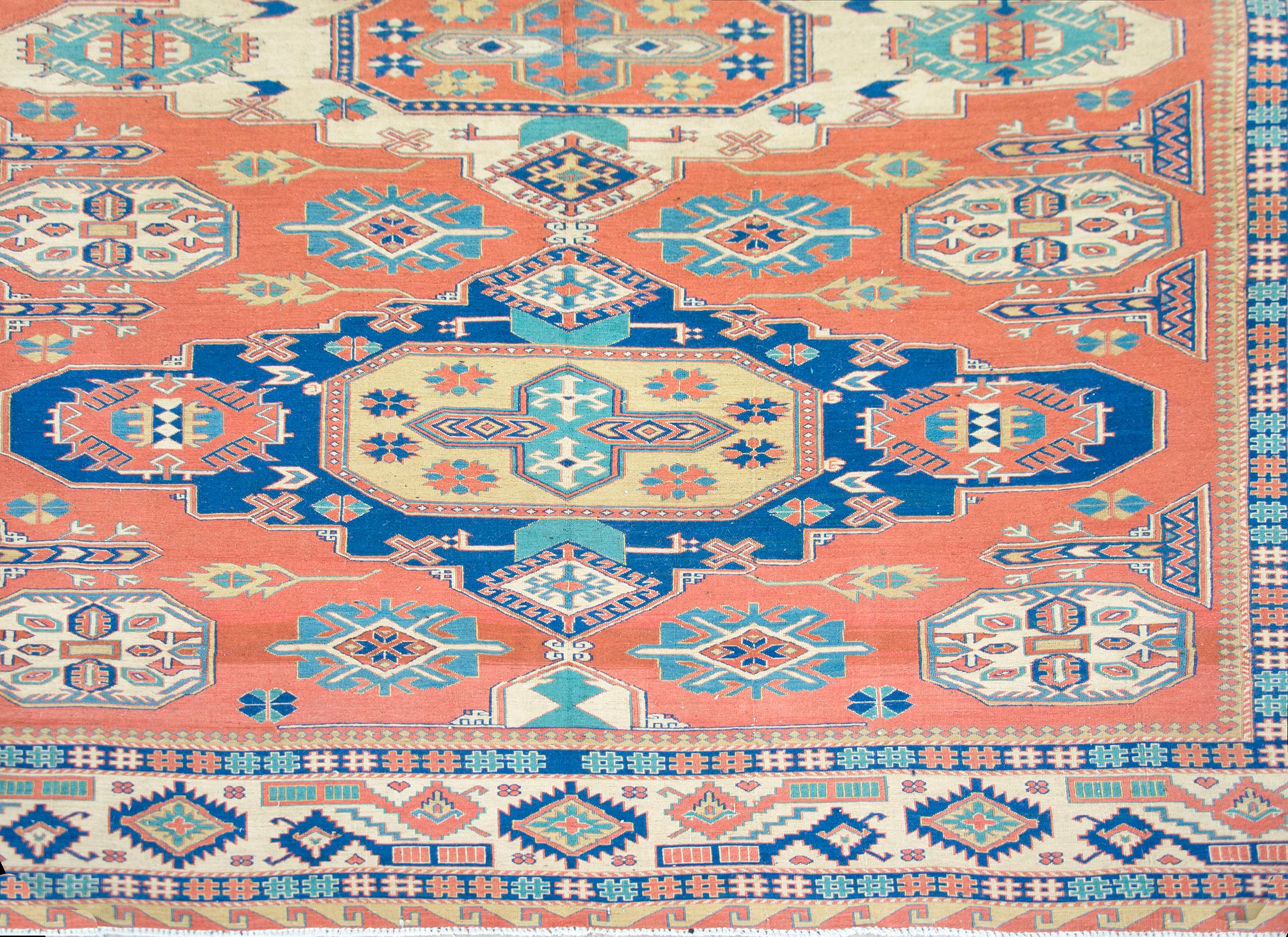 Alter persischer Soumak-Teppich (Wolle) im Angebot