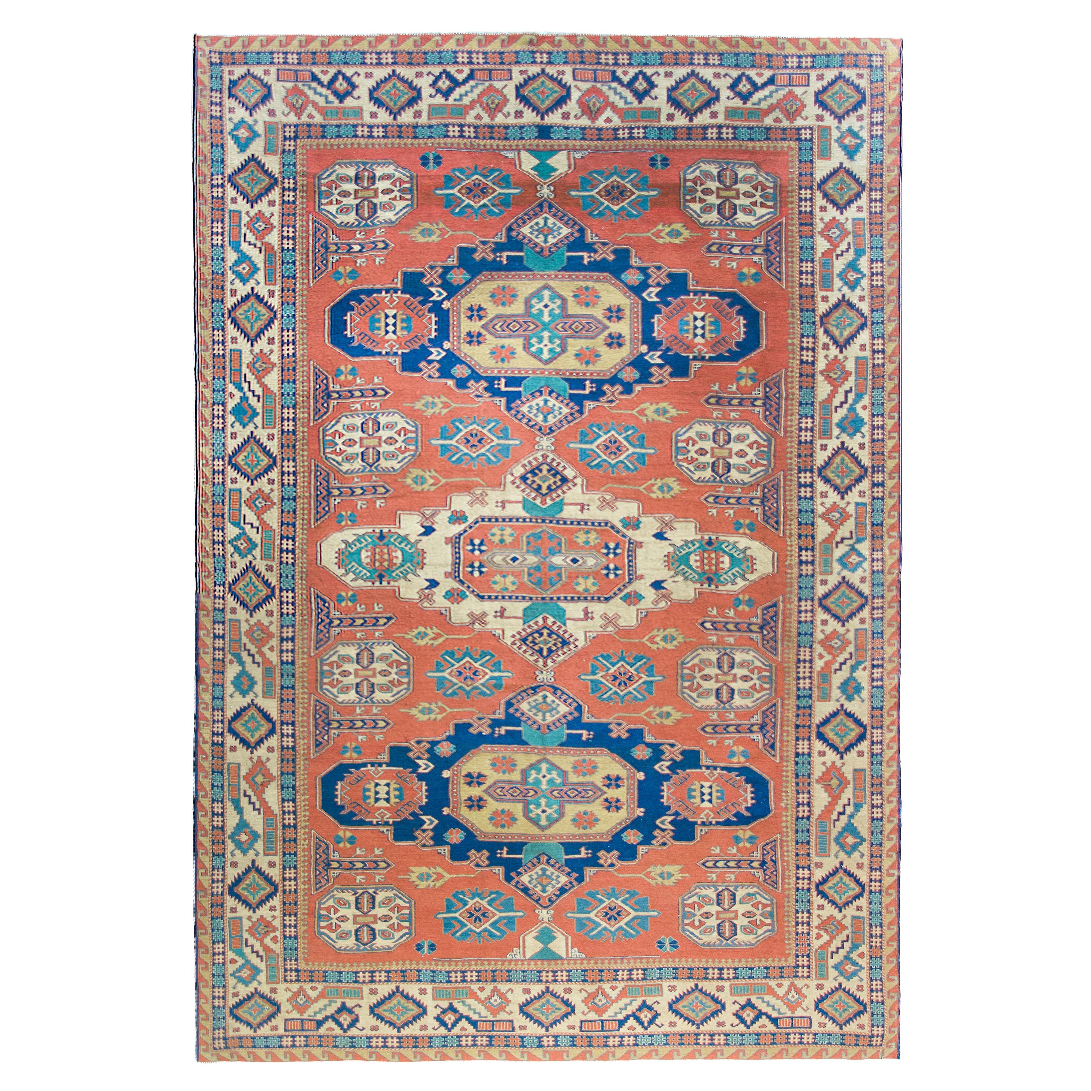 Vintage Persian Soumak Rug For Sale