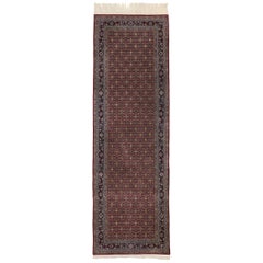 Runner da corridoio in stile persiano vintage con design Tabriz