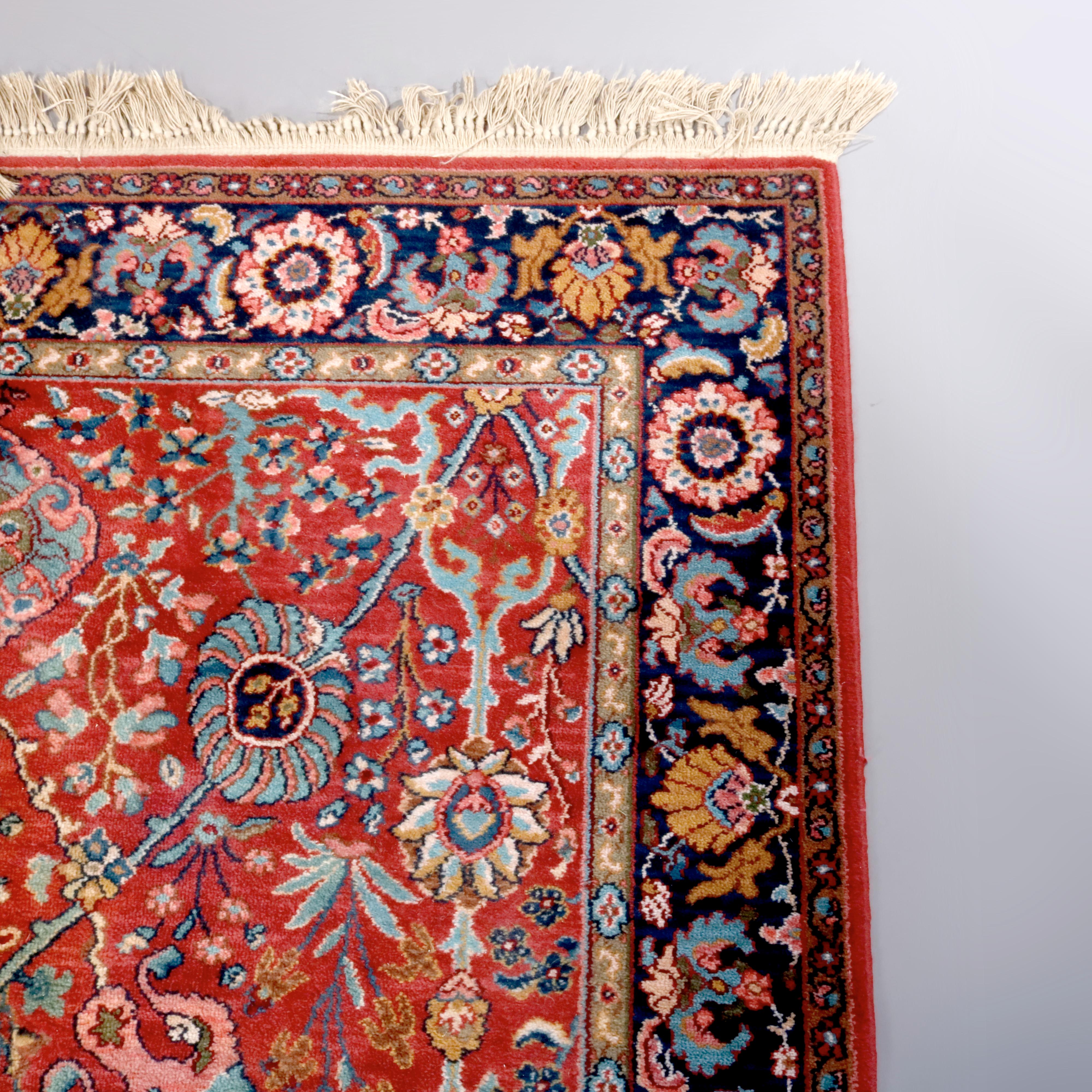 American Vintage Persian Style Karastan Ispahan Oriental Rug, Design #766, circa 1950