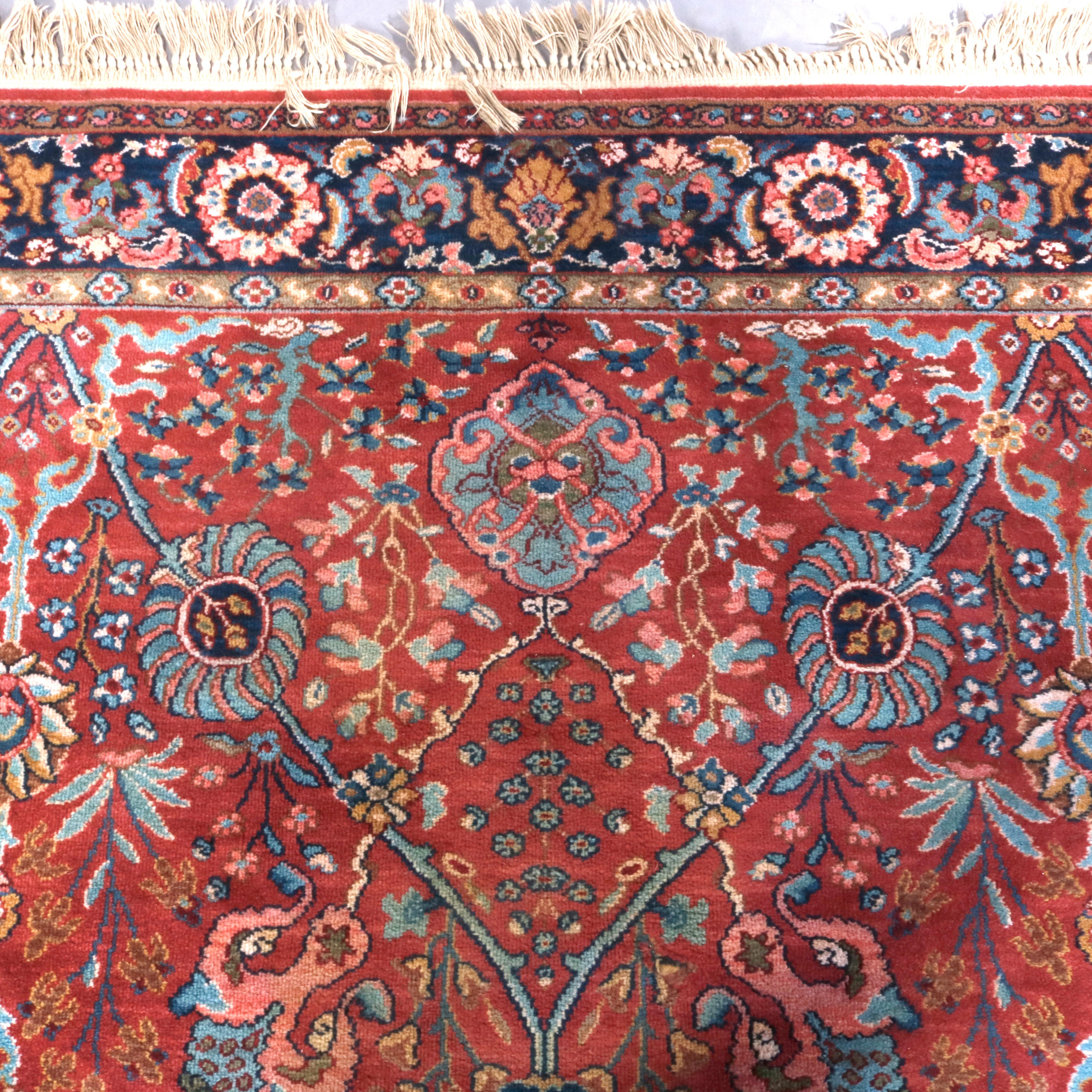 Woven Vintage Persian Style Karastan Ispahan Oriental Rug, Design #766, circa 1950