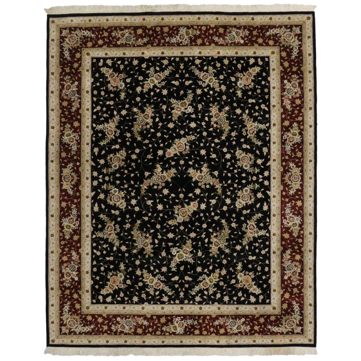 Vintage Persian Style Rug with Traditional Style For Sale