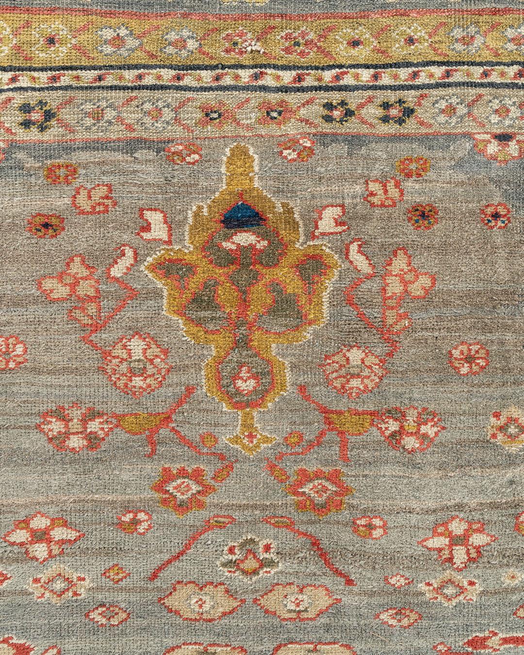 20th Century Vintage Persian Sultanabad Rug   11'4 x 17'9 For Sale
