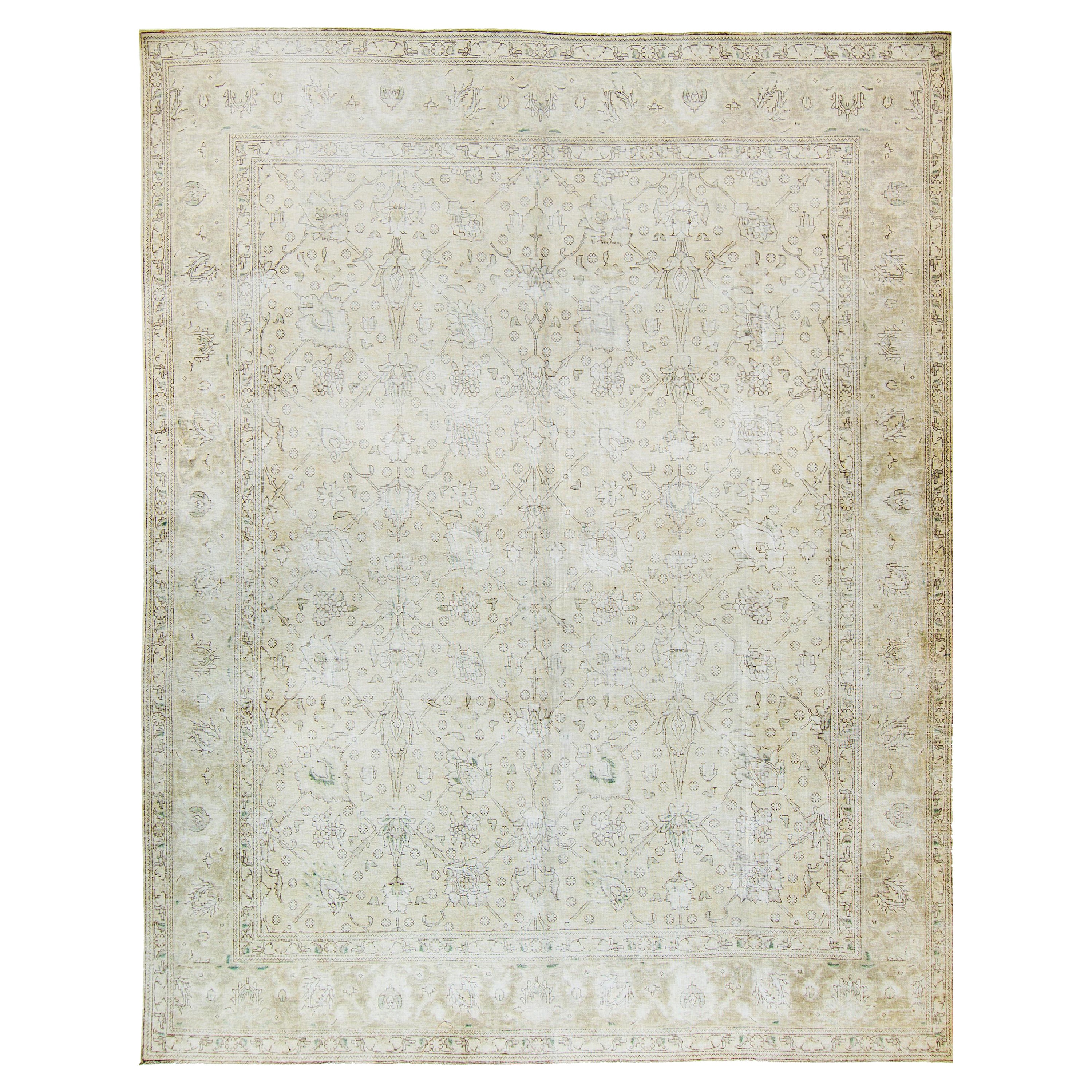 Tabriz persiano d'epoca 28107 in vendita