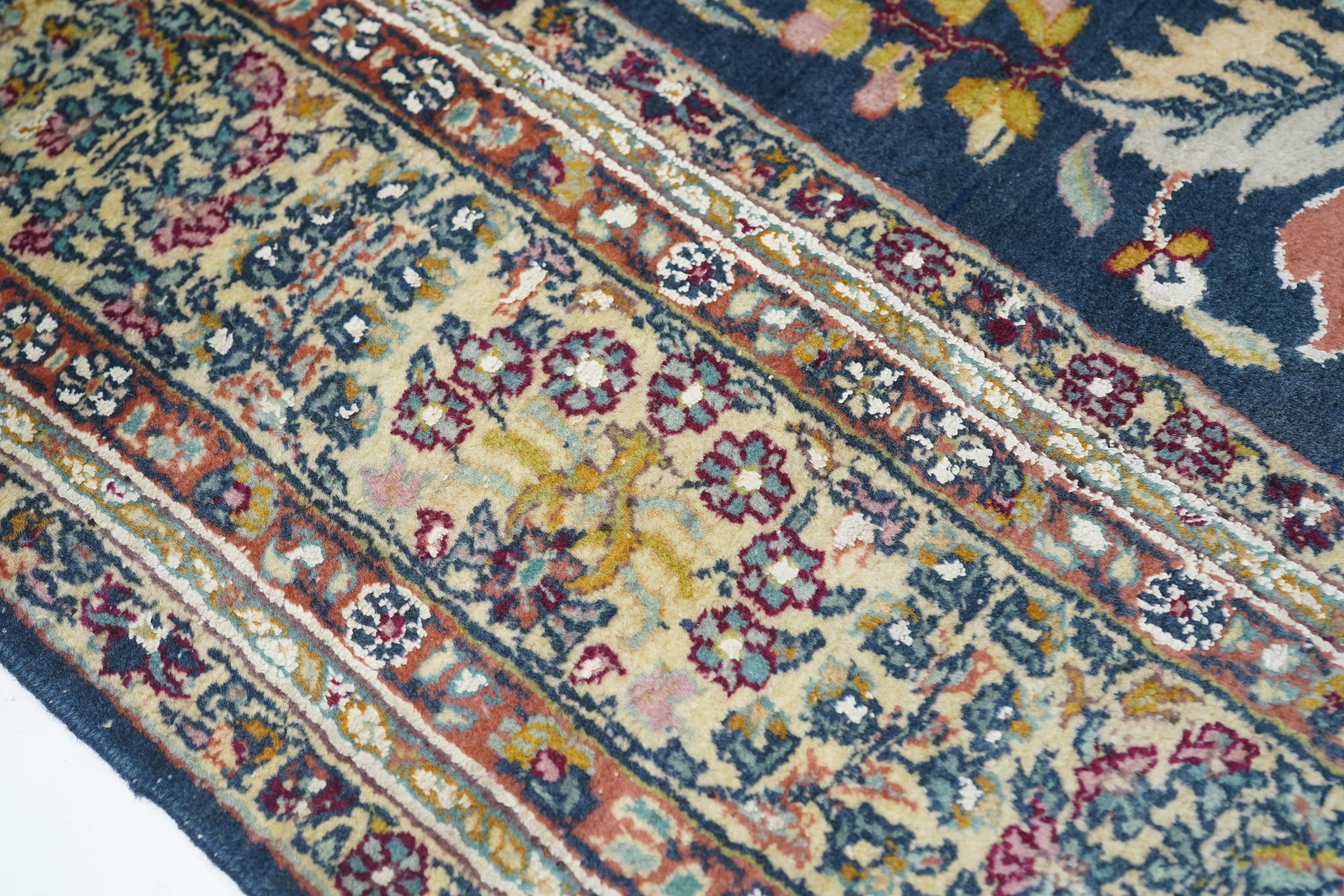 Vintage Persian Tabriz 4'6