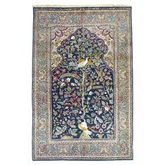 Vintage Persian Tabriz 4'6" x 6'10"