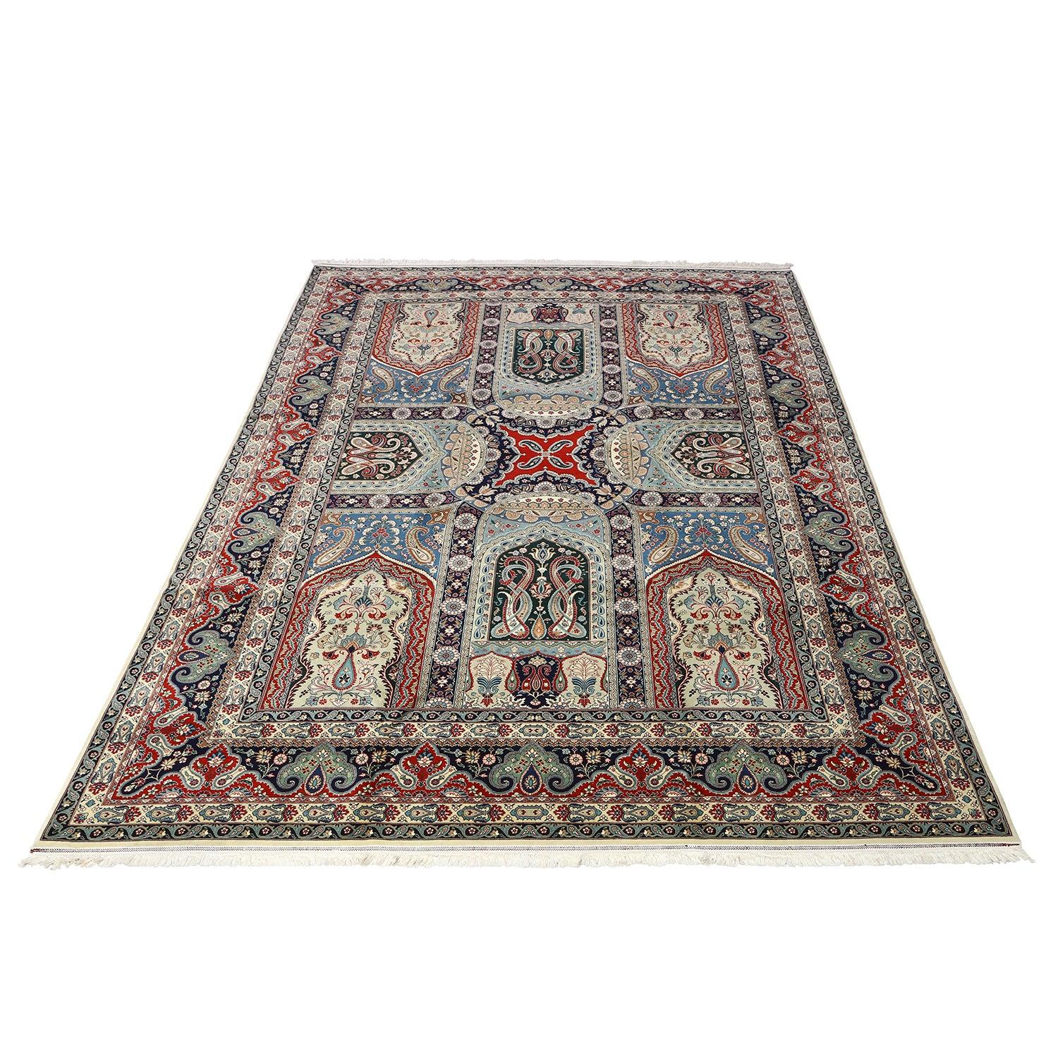 Persiano Tappeto Tabriz Alabaf persiano vintage - Dimensioni: 12'2 X 8'8 in vendita