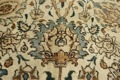 Vintage Persian Tabriz Area Rug with Neoclassical Swedish Gustavian Style