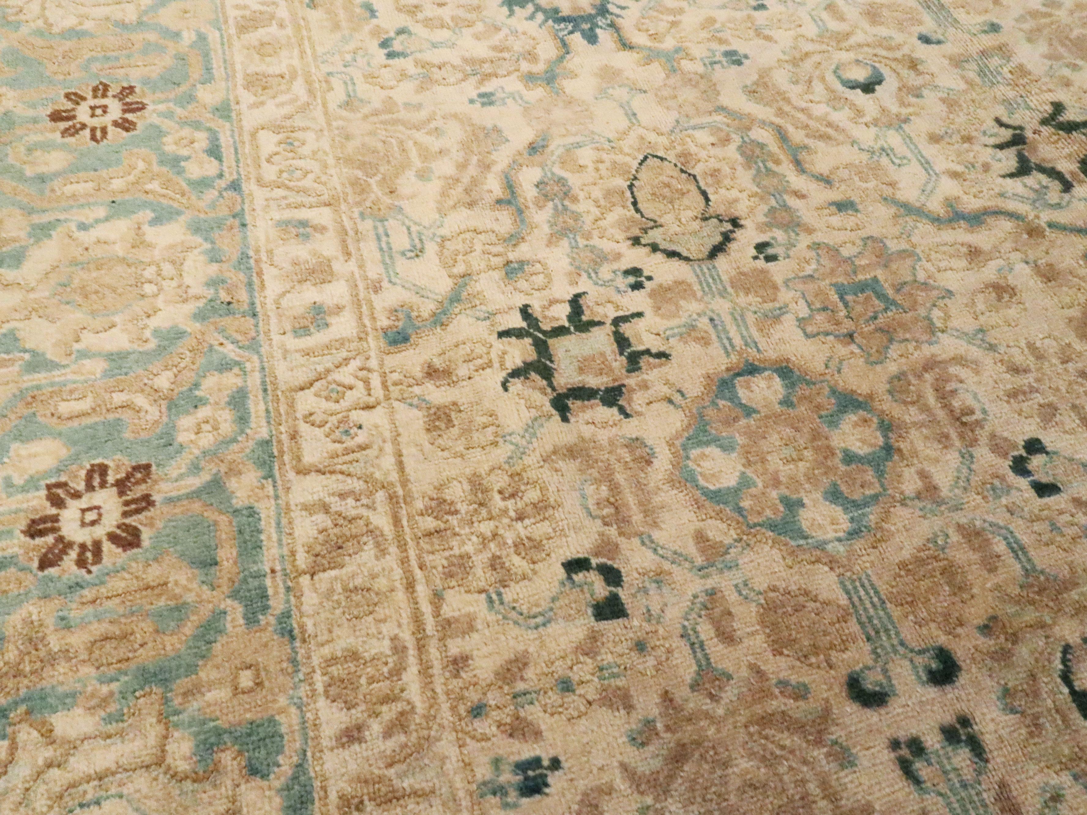 Vintage Persian Tabriz Carpet 1