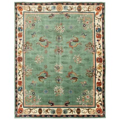Vintage Persian Tabriz Carpet