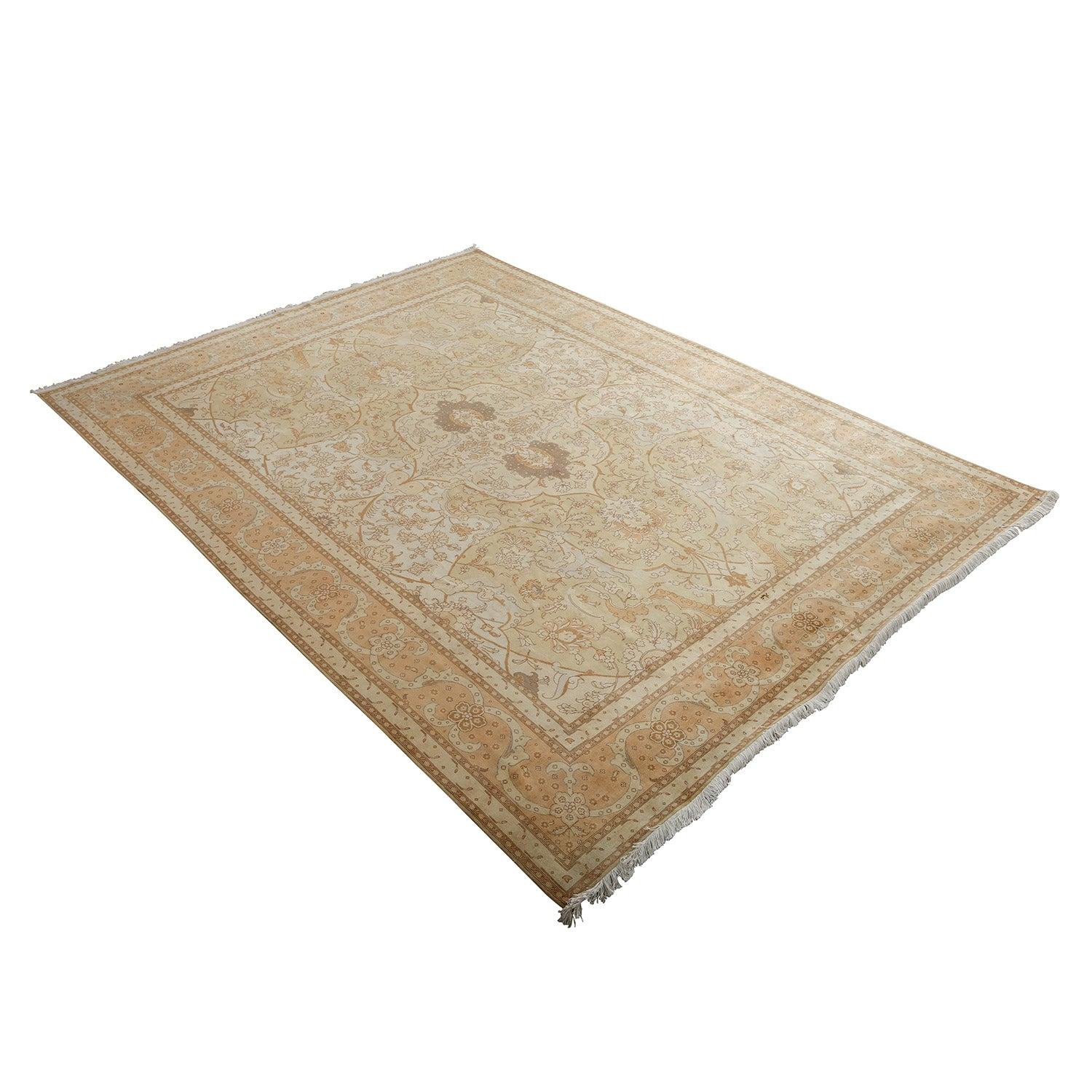 Persiano Tappeto persiano vintage Tabriz Emad - Dimensioni: 13'8 X 9'11 in vendita