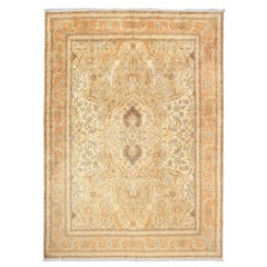 Alfombra Persa Tabriz Emad Vintage - Tamaño: 13'8 X 9'11
