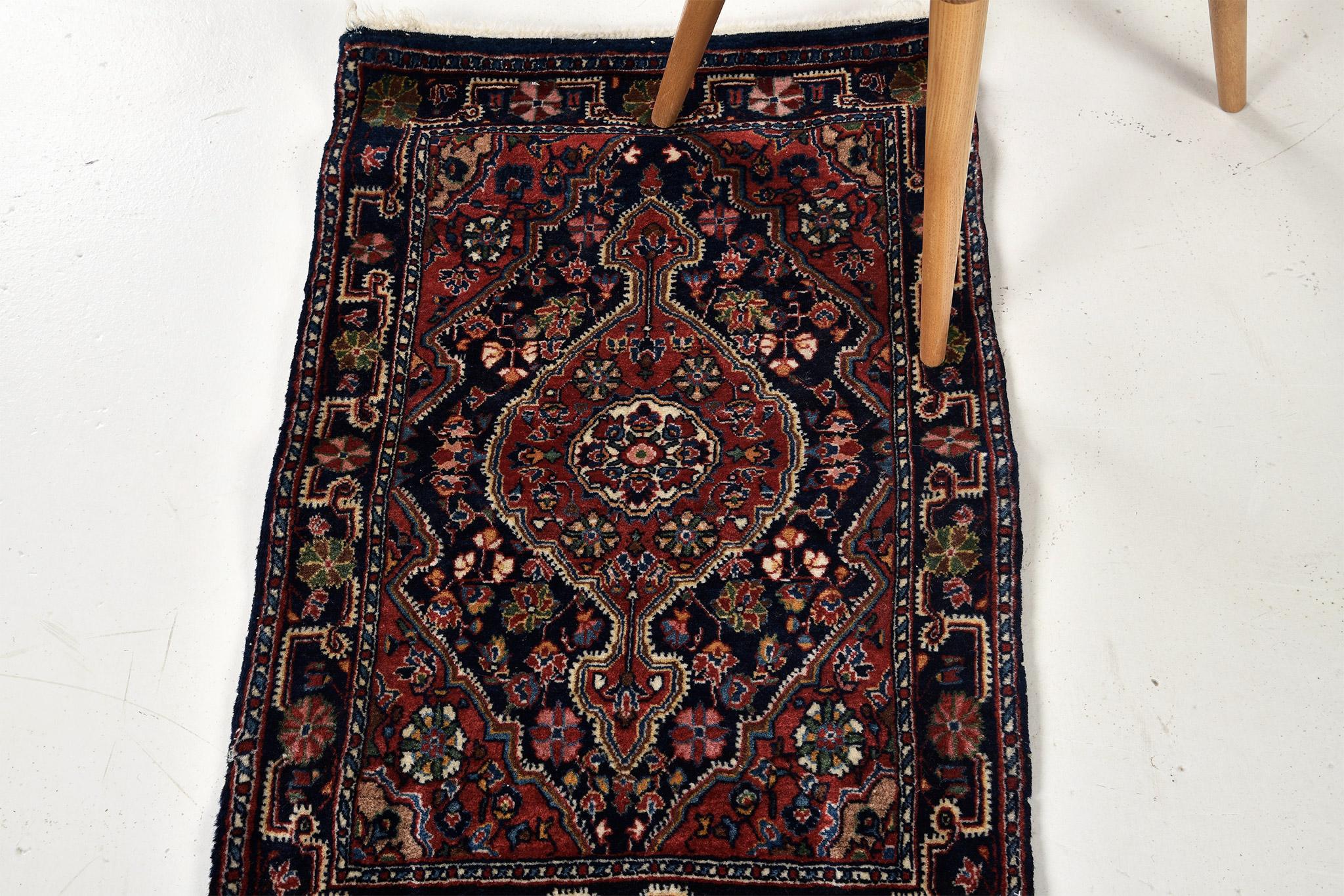 Mid-20th Century Vintage Persian Tabriz For Sale