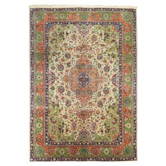 Vintage Tabriz Rug 6'2'' x 8'8''