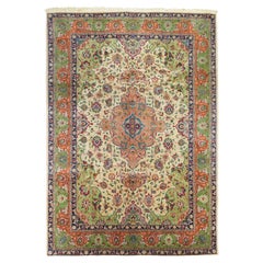 Vintage Tabriz Rug 6'2'' x 8'8''