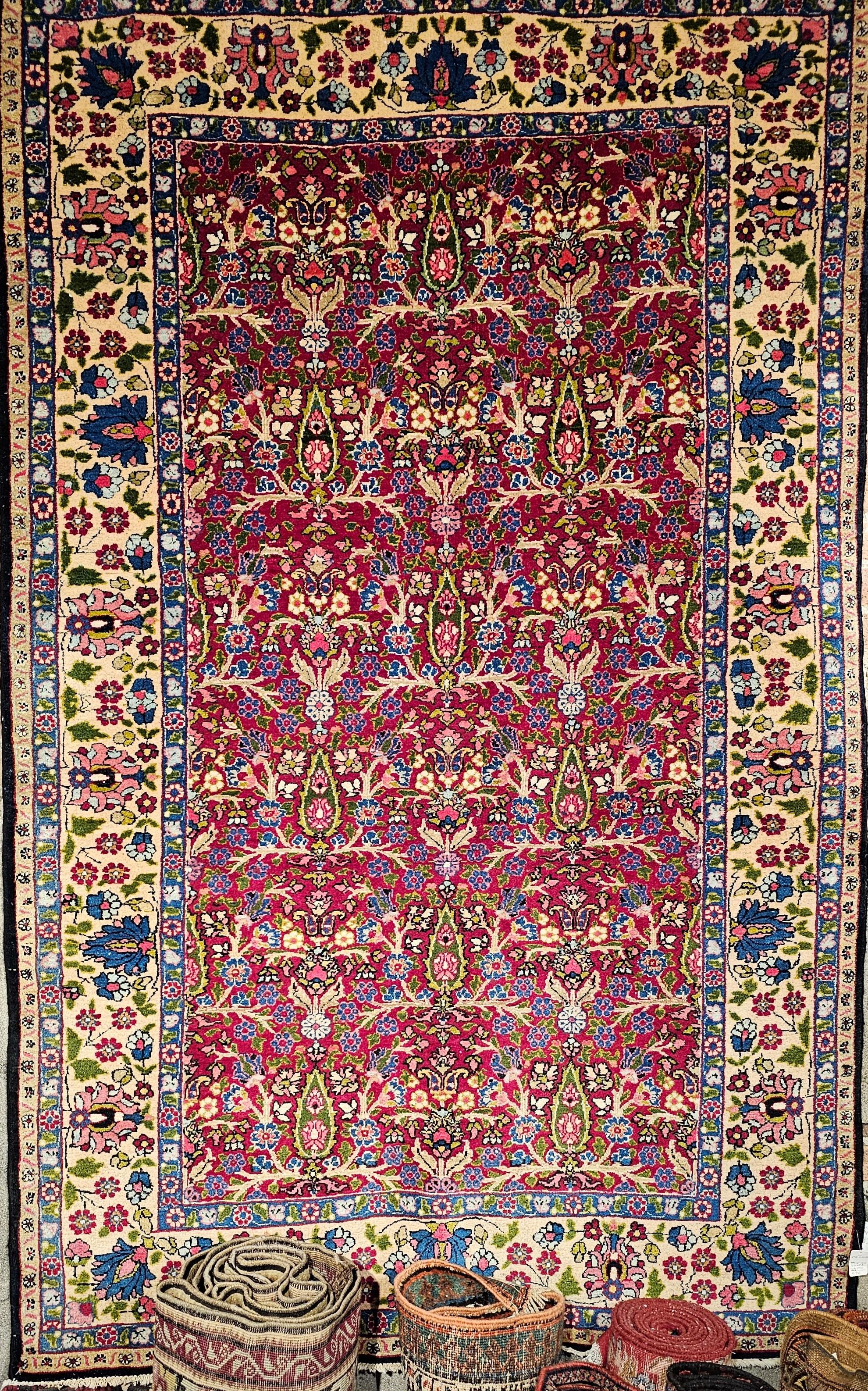  Un eccezionale tappeto persiano Tabriz d'epoca, risalente al secondo quarto del XX secolo, con il disegno dell'