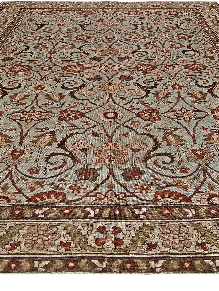 Perse Tapis persan Tabriz vintage fait main Doris Leslie Blau en vente