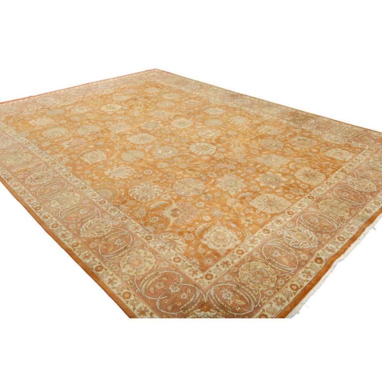 Persiano Tappeto persiano Tabriz Javan vintage - Dimensioni: 14'11 X 11' in vendita