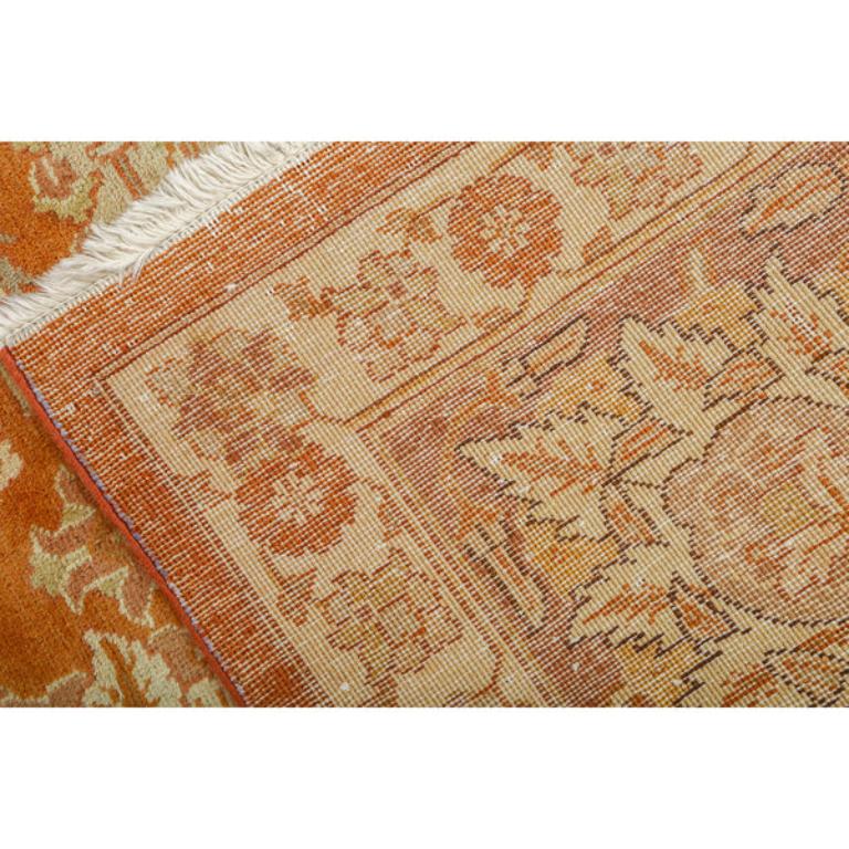 Annodato a mano Tappeto persiano Tabriz Javan vintage - Dimensioni: 14'11 X 11' in vendita