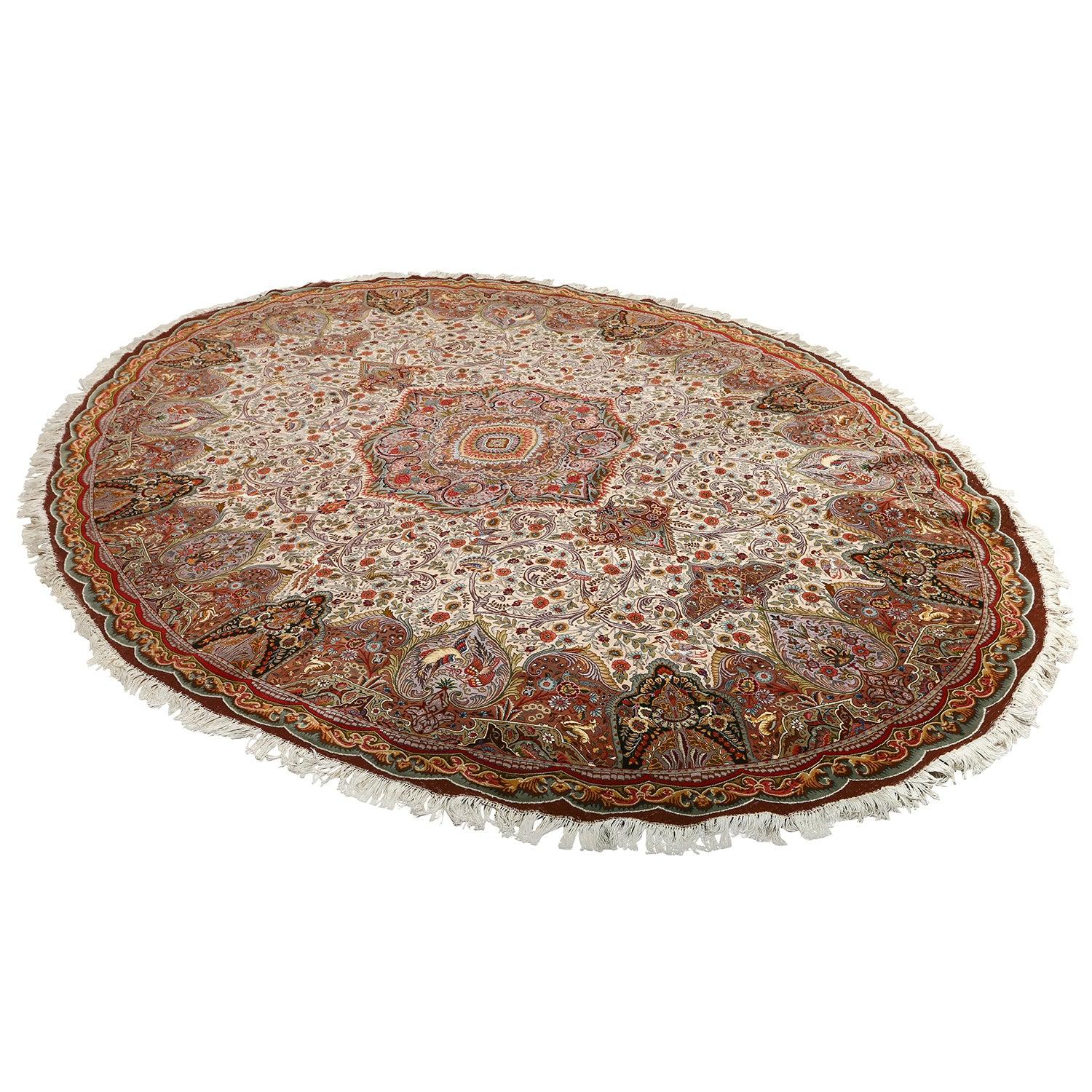 Persiano Tappeto persiano vintage Tabriz Nami - Dimensioni: 13'3x 9'9 in vendita
