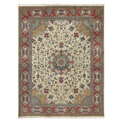 Vintage Persian Tabriz Nami Rug - Size: 15'5 X 11'9