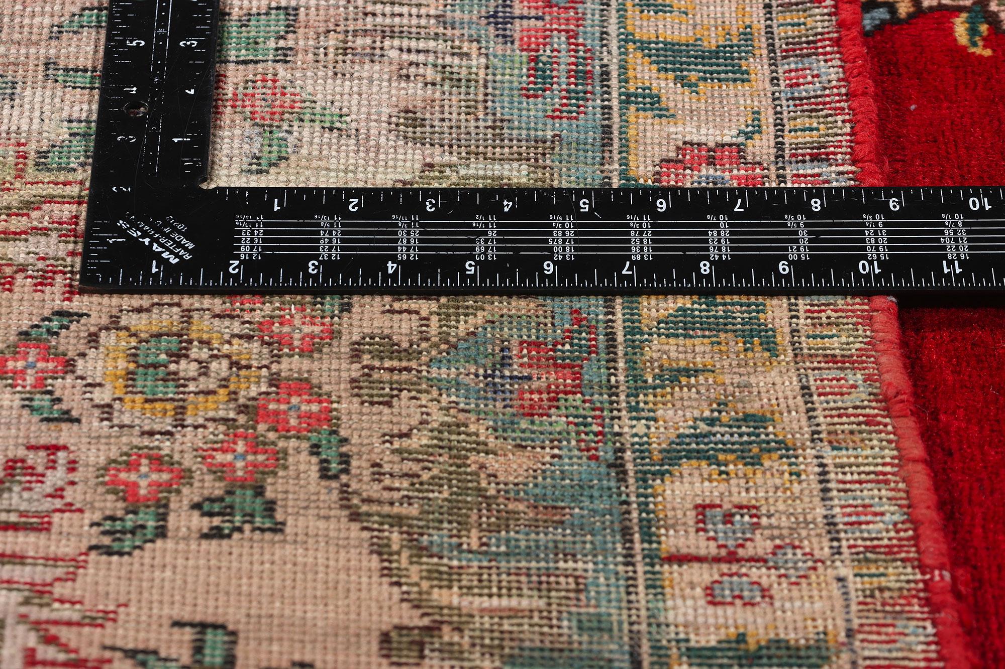 Persischer Täbris-Teppich im Vintage-Stil, 09'08 x 12'09 (20. Jahrhundert) im Angebot