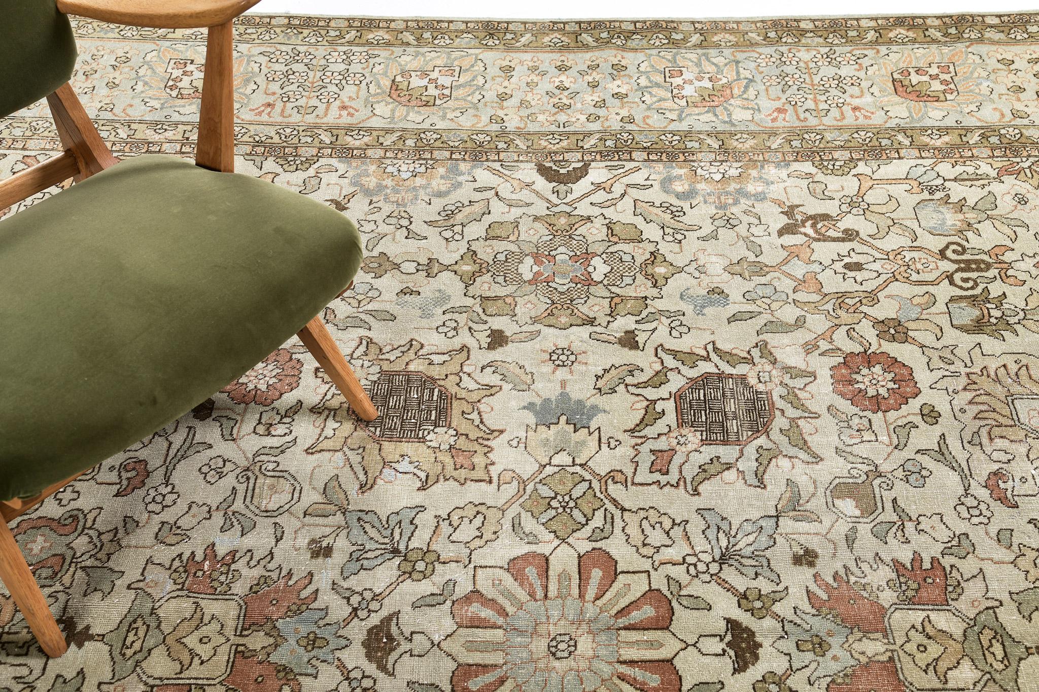 Tappeto persiano vintage Tabriz 26895 in vendita 4