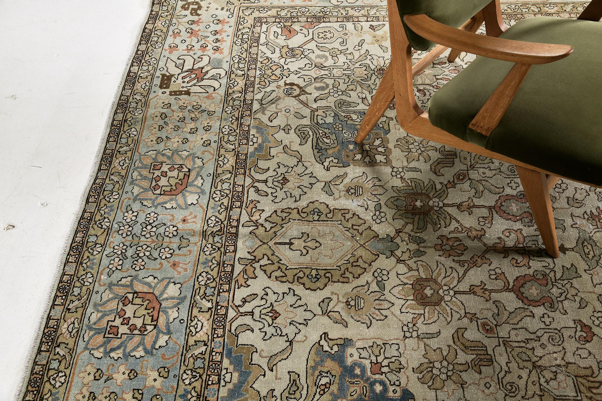 Tappeto persiano vintage Tabriz 26895 in vendita 6