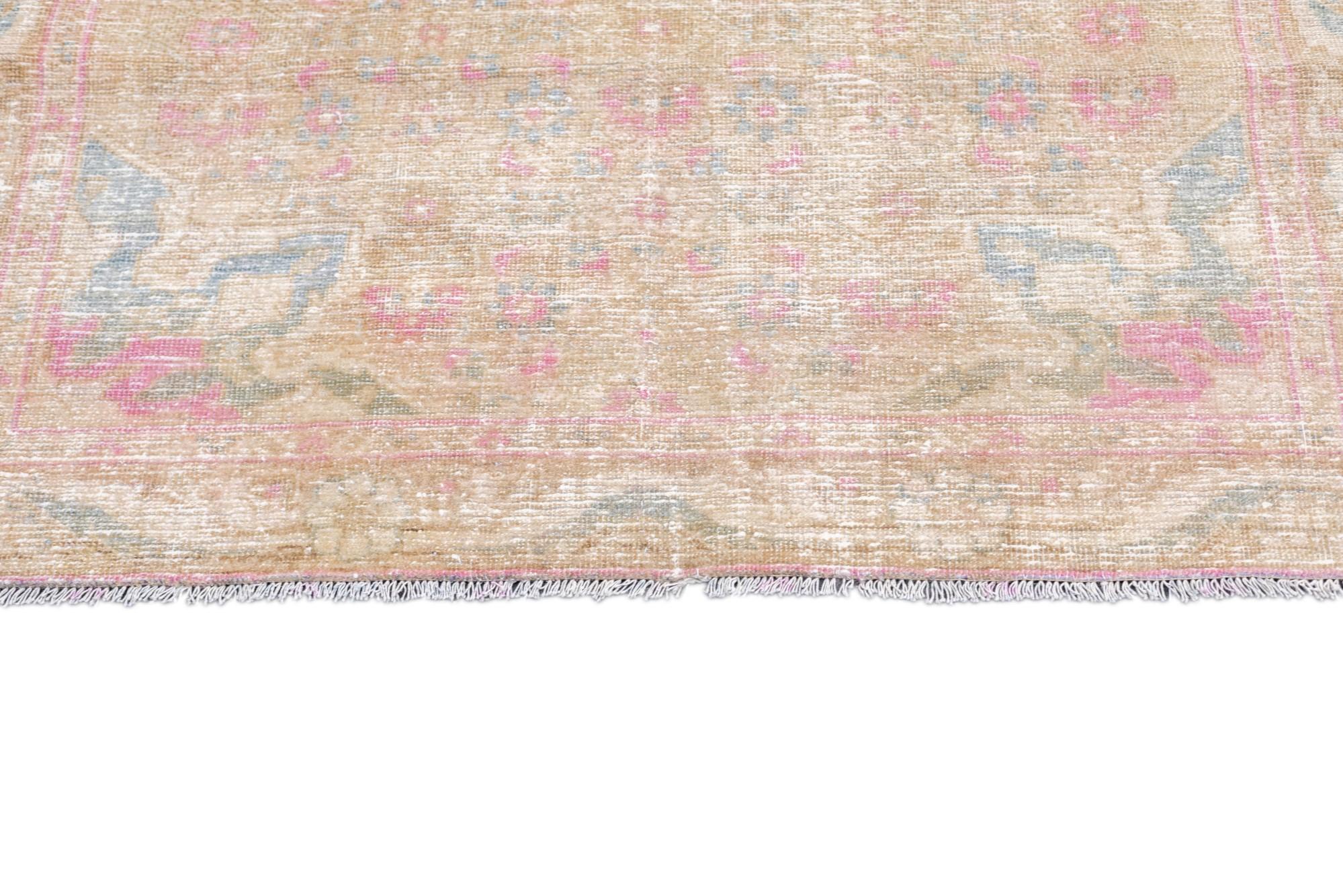 Tappeto persiano Tabriz vintage 3'11'' x 6'4'' In condizioni buone in vendita a New York, NY