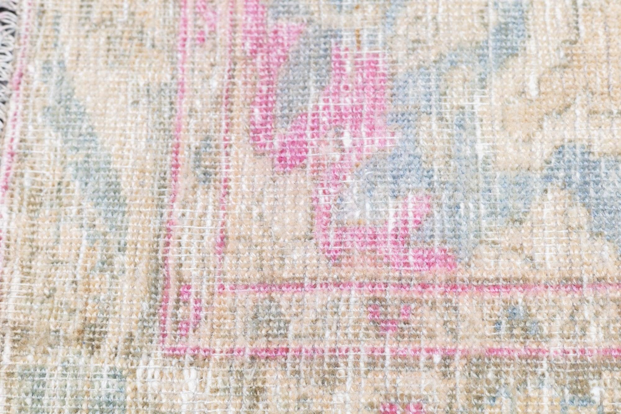 Tappeto persiano Tabriz vintage 3'11'' x 6'4'' in vendita 3