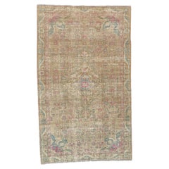 Vintage Persian Tabriz Rug 3'11'' x 6'4''
