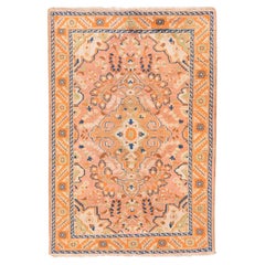 Tapis persan Tabriz vintage 4'2'' x 6'6''