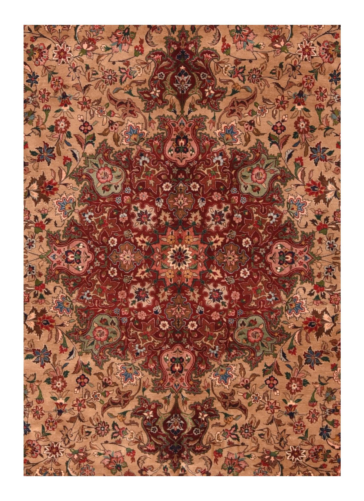Persiano Tappeto persiano Tabriz Vintage 6'10