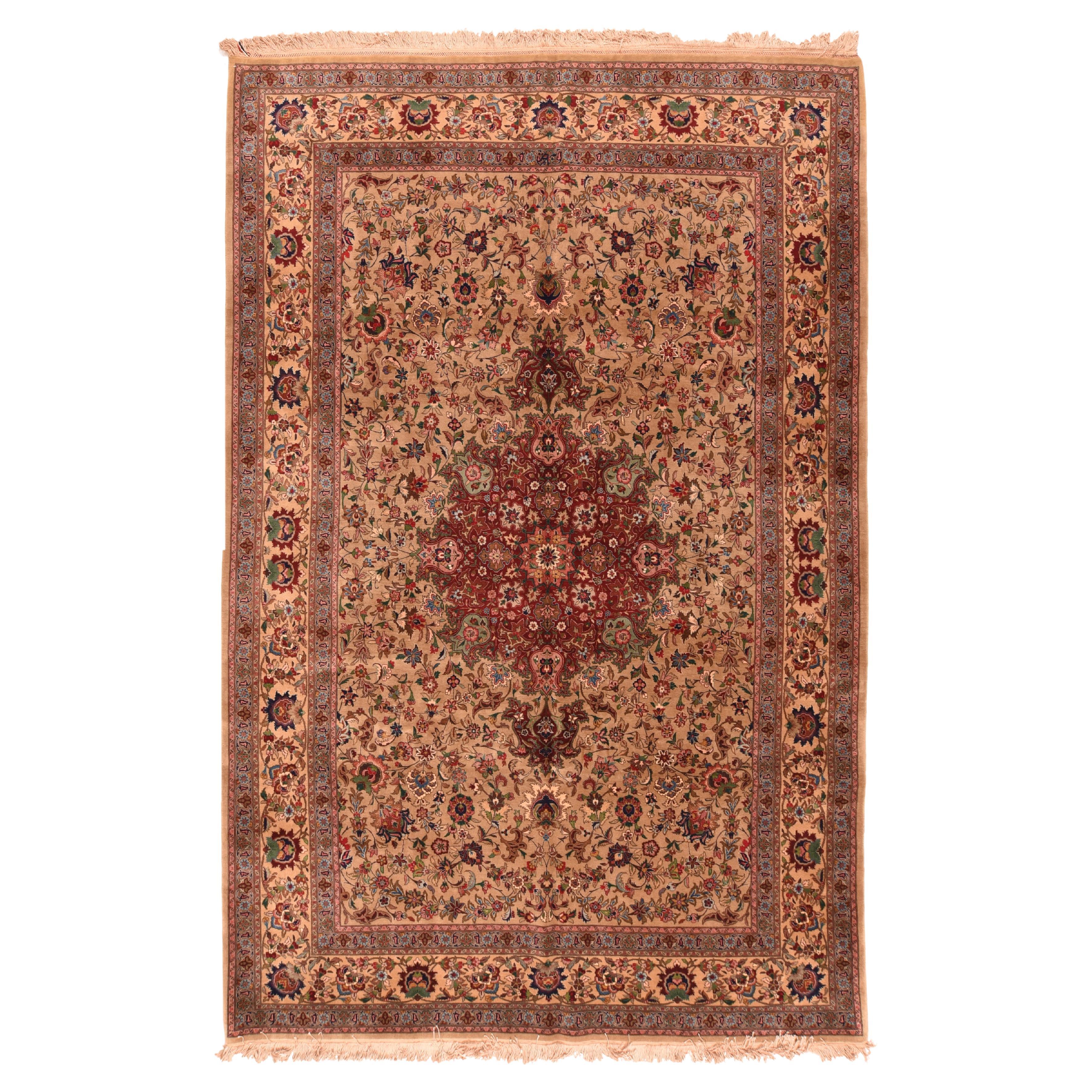 Alfombra Persa Tabriz Vintage 6'10" x 10'0"
