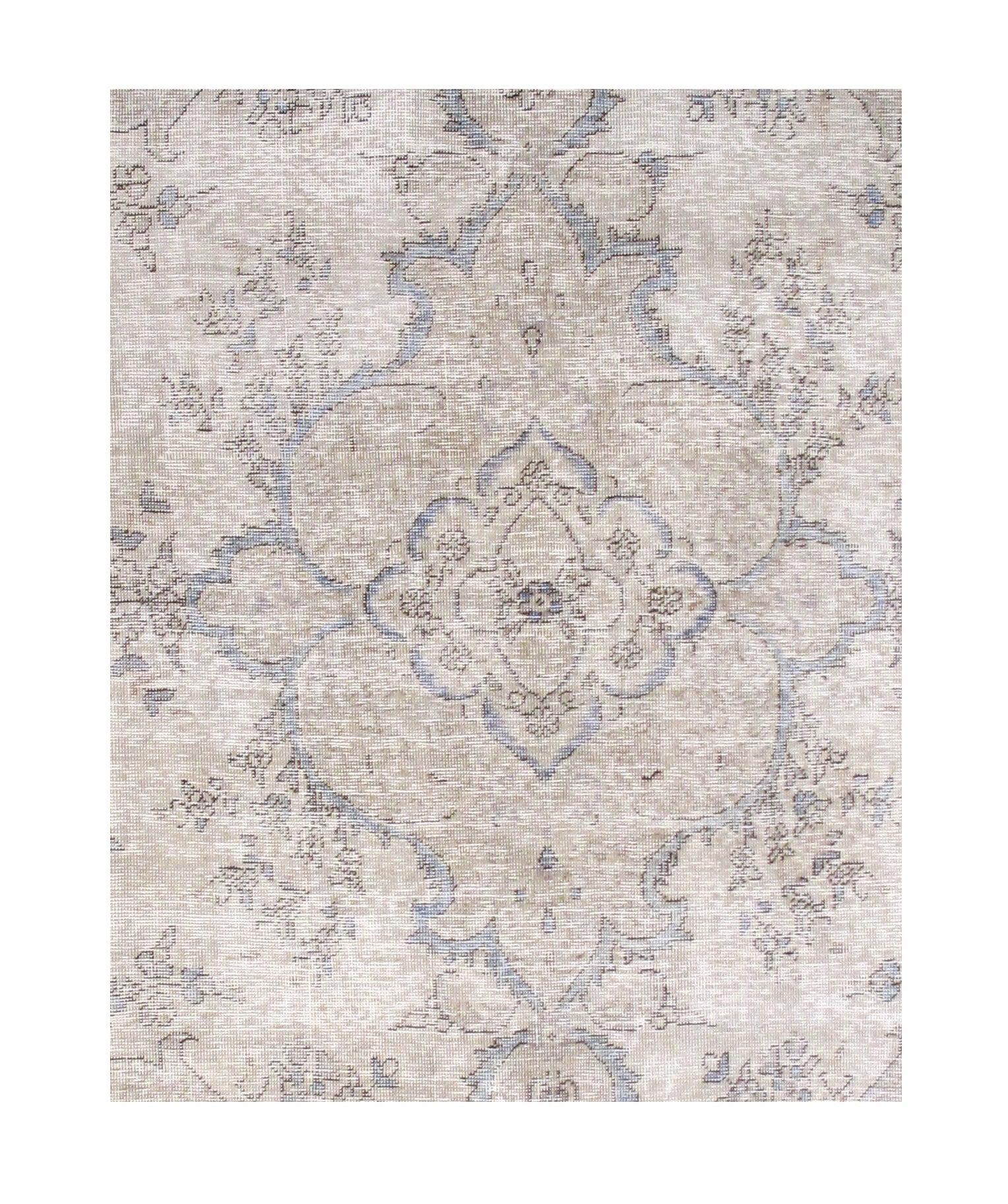 Persiano Tappeto persiano Tabriz vintage 6'8'' x 9'6'' in vendita