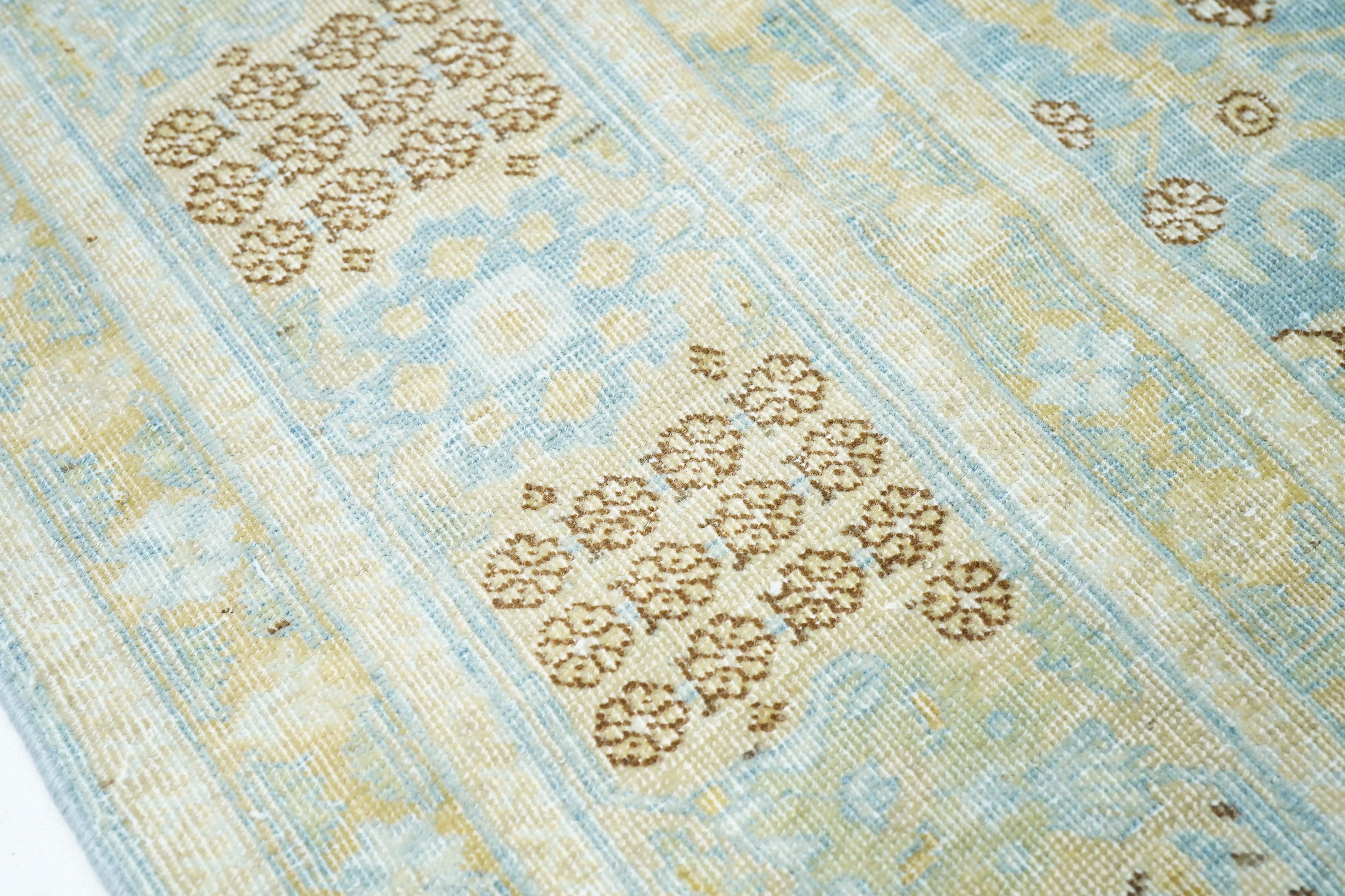 XX secolo Tappeto persiano Tabriz vintage 6'8'' x 9'7'' in vendita