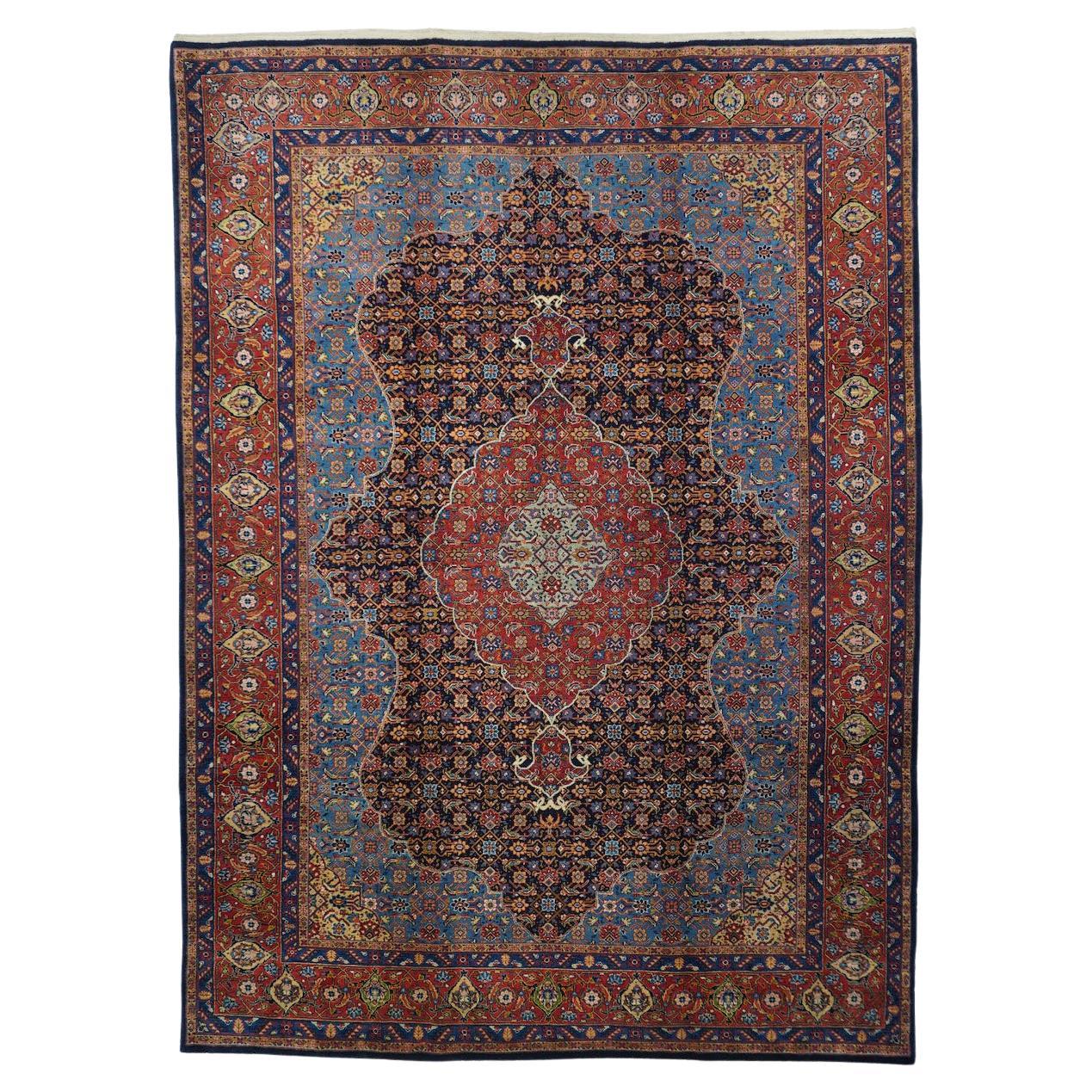 Tapis persan Tabriz vintage 7'6'' x 10'3''