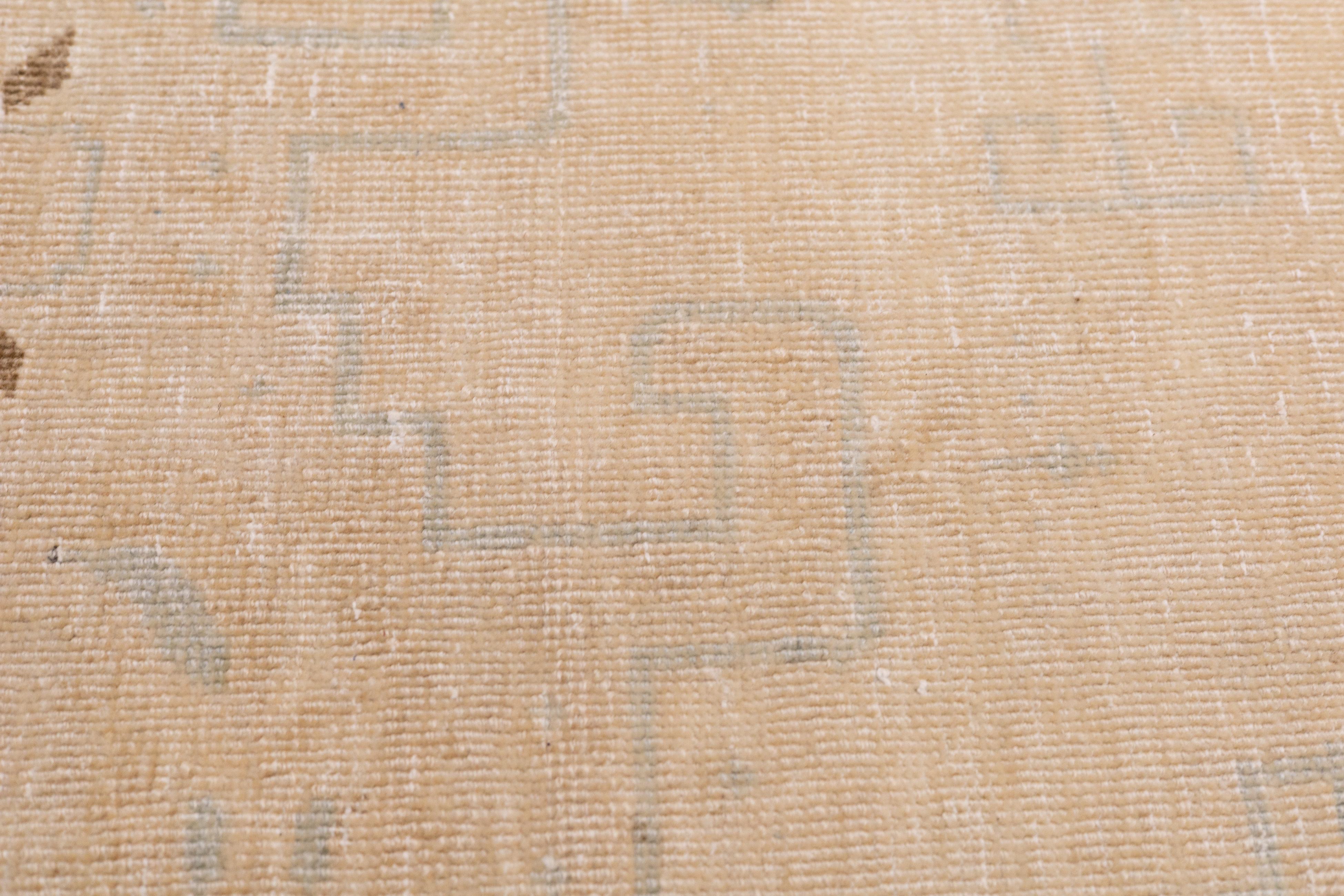 Tappeto persiano Tabriz vintage 7'7'' x 11'0'' in vendita 1