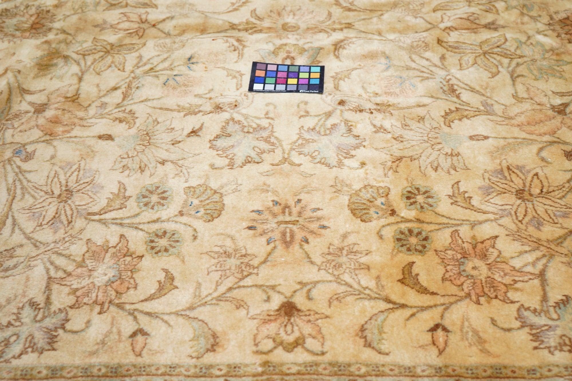 Tappeto persiano Tabriz vintage 8'10'' x 11'8'' in vendita 4
