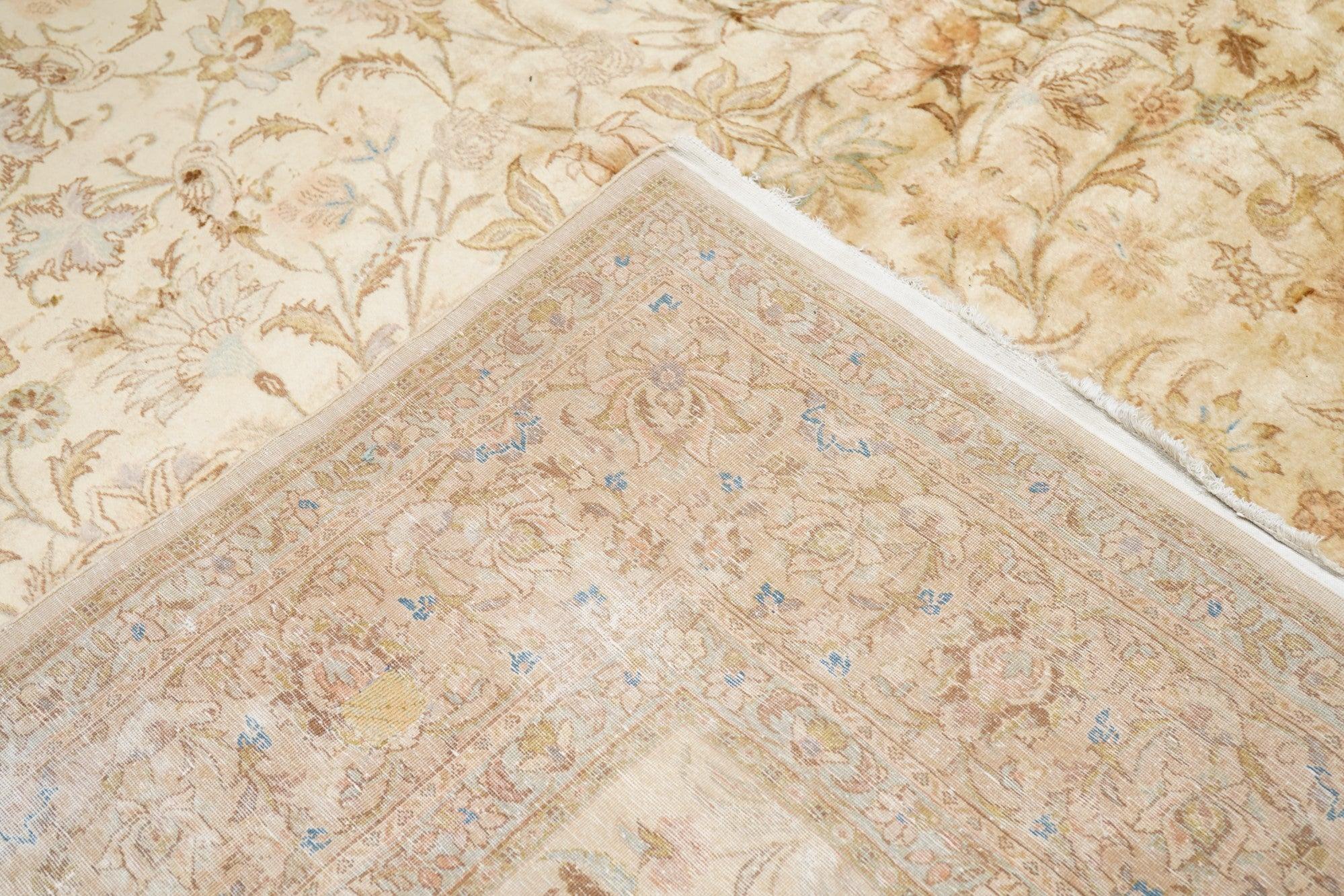 Tappeto persiano Tabriz vintage 8'10'' x 11'8'' in vendita 6