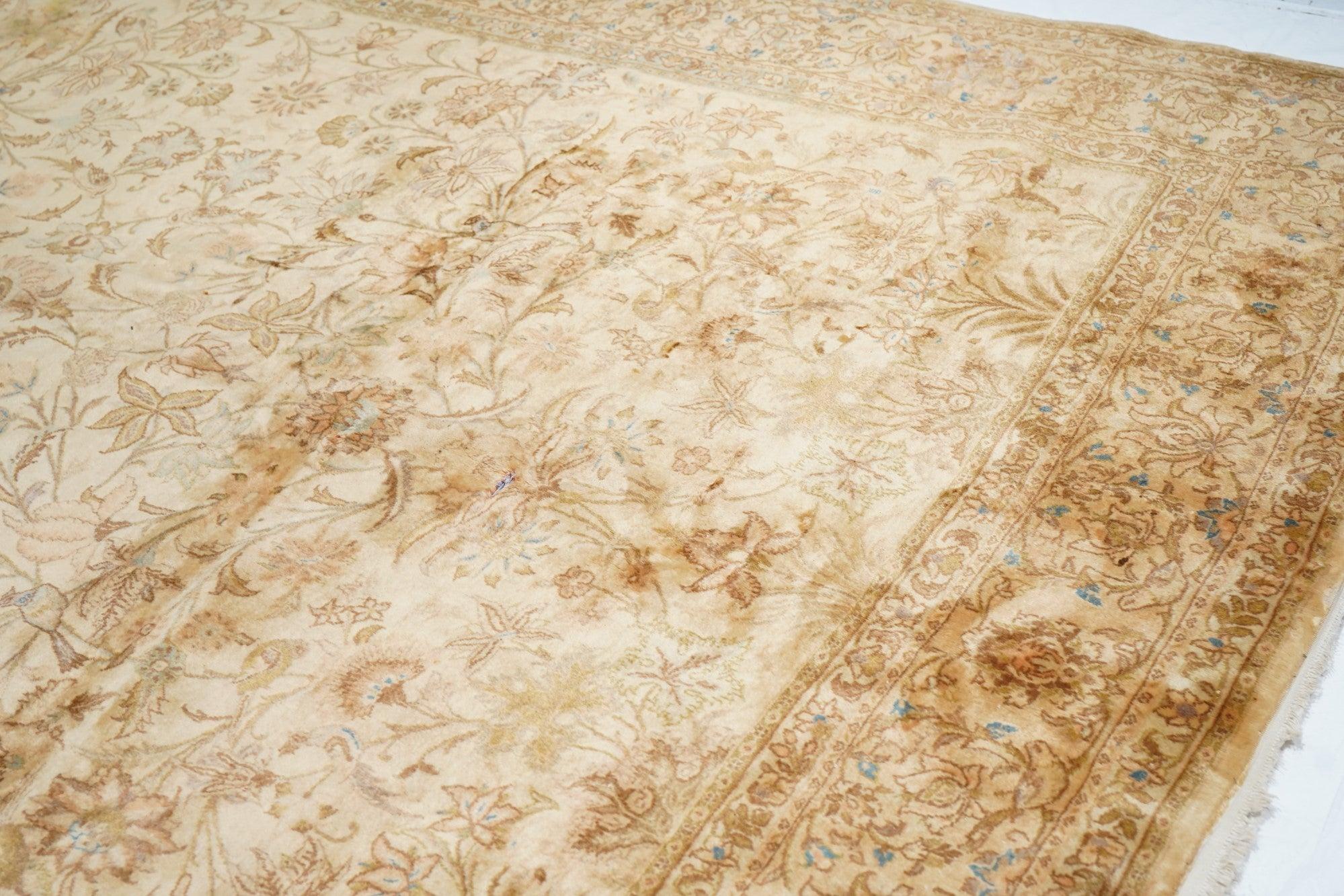 XX secolo Tappeto persiano Tabriz vintage 8'10'' x 11'8'' in vendita